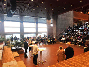 Ministerpræsident i dialog med Duborg-elever