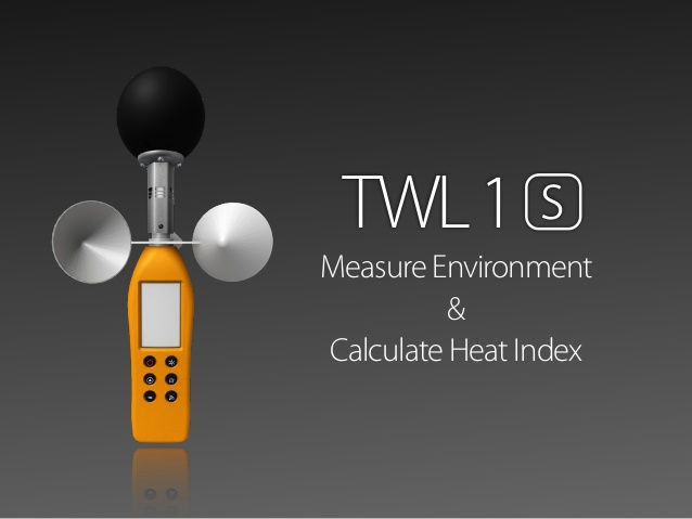 縮圖：Smart Heat Stress Meter TWL-1S 熱指數黑球溫度計