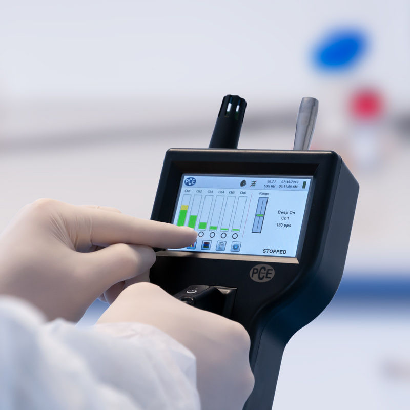 縮圖：Dust Monitor PQC 15EU | 醫療級別塵粒分析儀