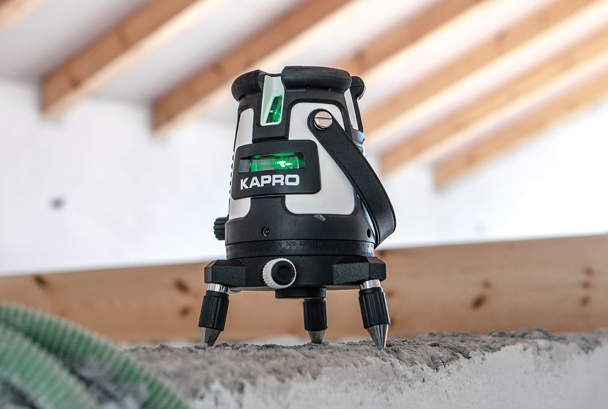 875G Prolaser® All-Lines Green Layout Set With Soft Bag