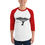 Thumbnail: 3/4 sleeve raglan shirt