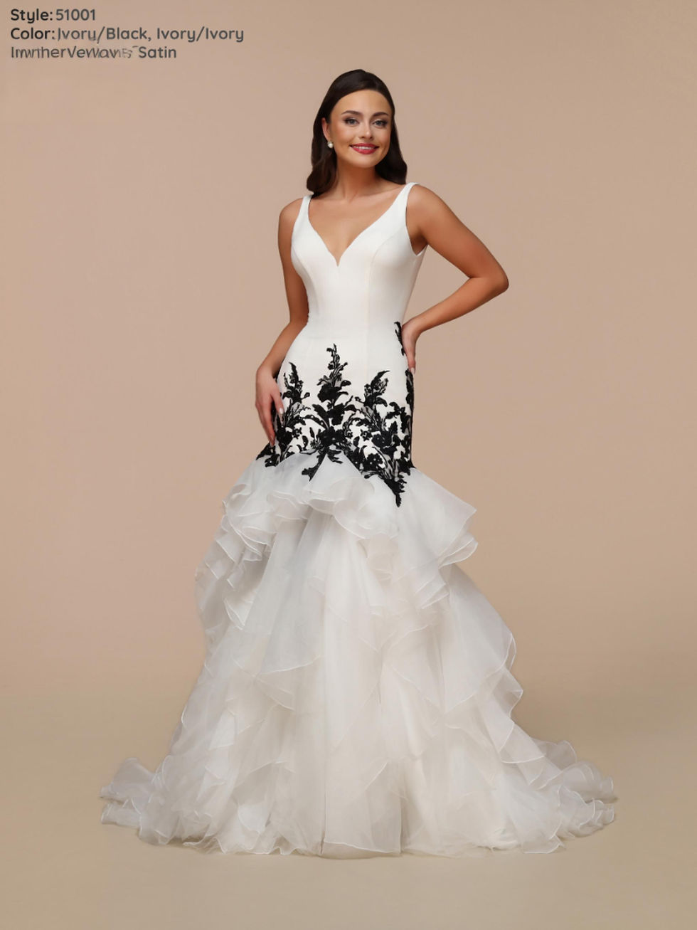 DV51001 - Satin/Tulle & Lace