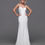 Thumbnail: f150- crepe wedding dress