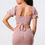 Thumbnail: Lux Side Cutout W/ Back Tie Detail Bodycon Dress