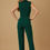 Thumbnail: Open Flap With Metal Shank Button Jumpsuit