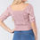 Thumbnail: Elbow Slv Smocked Ruched Woven Top