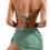Thumbnail: Halter Hollow Out Pleated Wrap Knot Bikini
