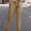 Thumbnail: Ruffle Belt Pocket Solid Skinny Pants