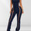 Thumbnail: Lace Up Detail Denim Jumpsuit