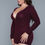 Thumbnail: Nala Romper Burgundy