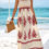 Thumbnail: Sleeveless Square Neck A Line Smocked Shirred Dress