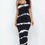Thumbnail: Stripe Tie-dye Printed Maxi Dress