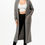 Thumbnail: Cable Sweater Long Cardigan  