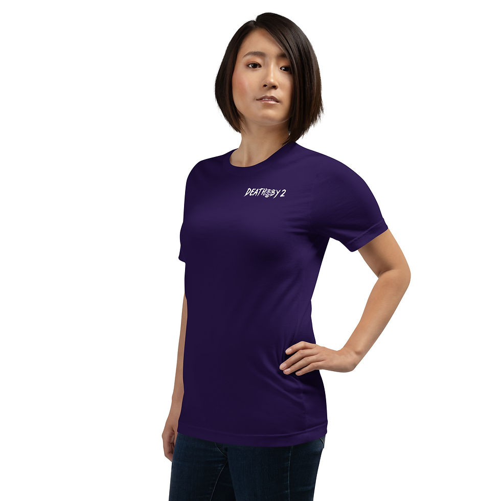 Thumbnail: Unisex t-shirt (2 Logos)