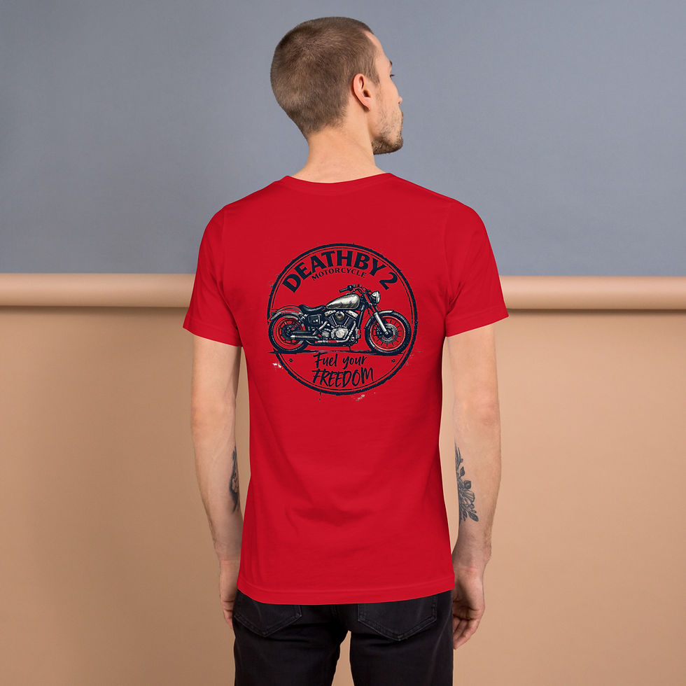 Thumbnail: Unisex t-shirt copy (2 Logos)