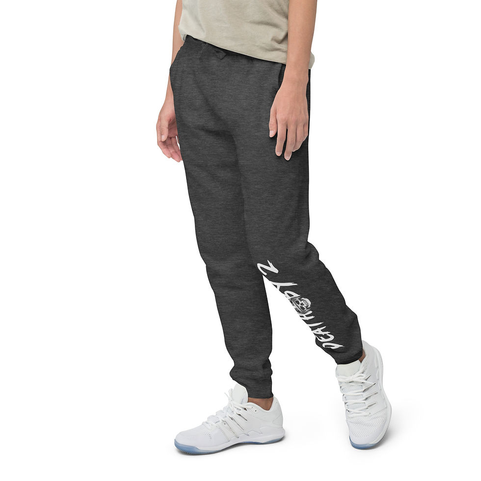 Thumbnail: Unisex fleece sweatpants (1 Logo)