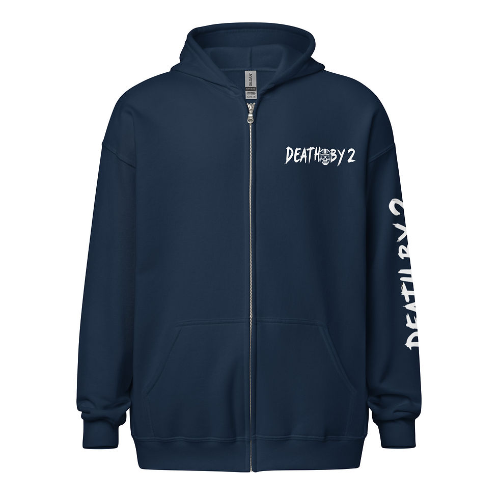 Thumbnail: Unisex heavy blend zip hoodie (2 Logo)