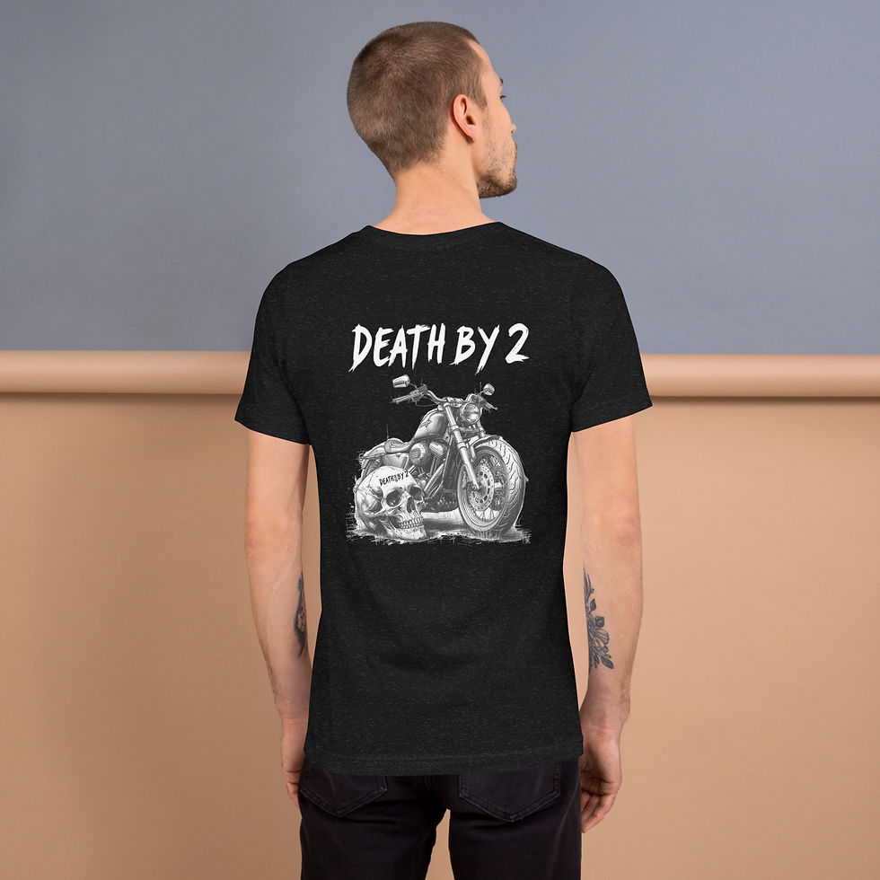 Thumbnail: Unisex t-shirt (2 Logos)