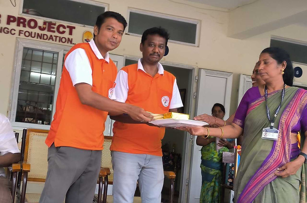 Yasagam Foundation Donates Speaker Set and Distributes Prizes to Saraswathi Vidhya Mandhir School, Karumandurai