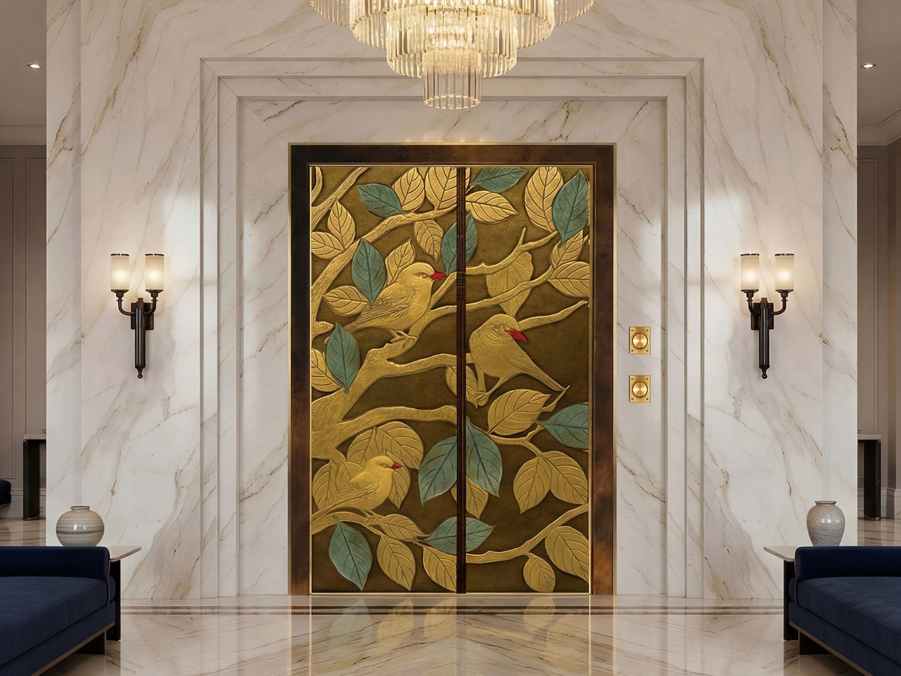 LUXURY METAL LIFT PANEL