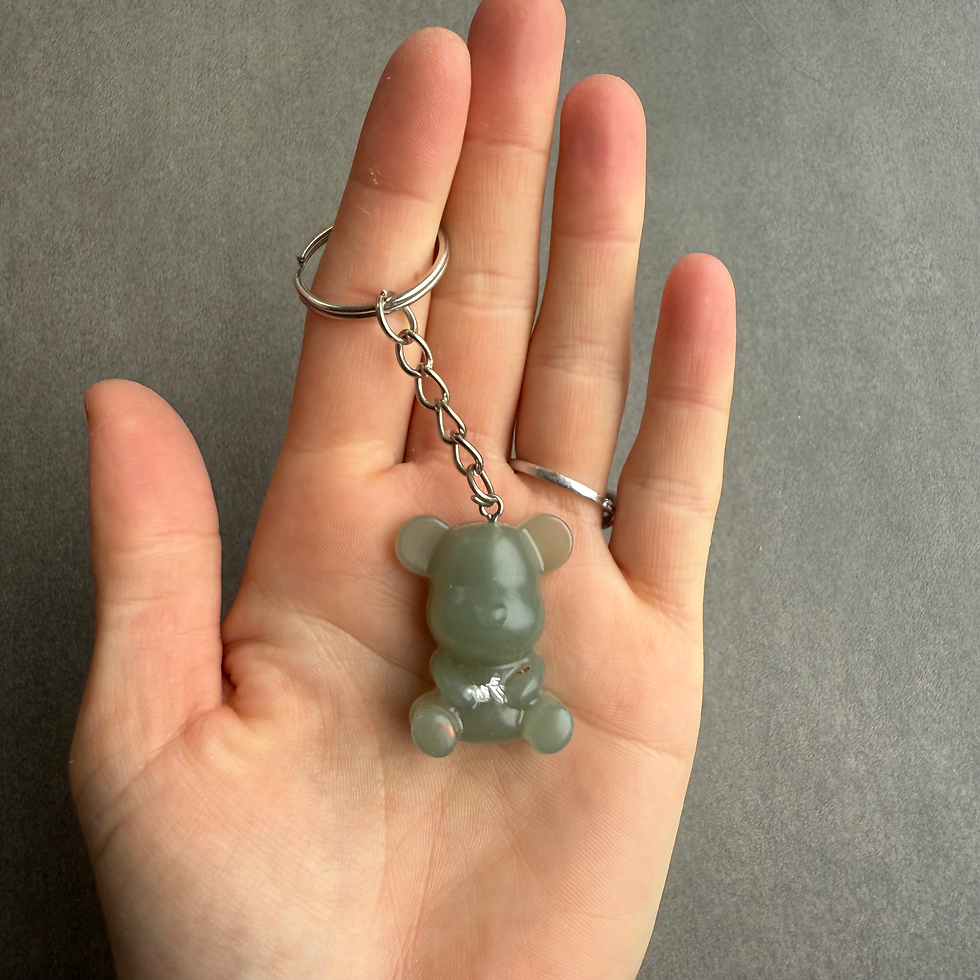 Miniature : Porte-clefs moyen ours