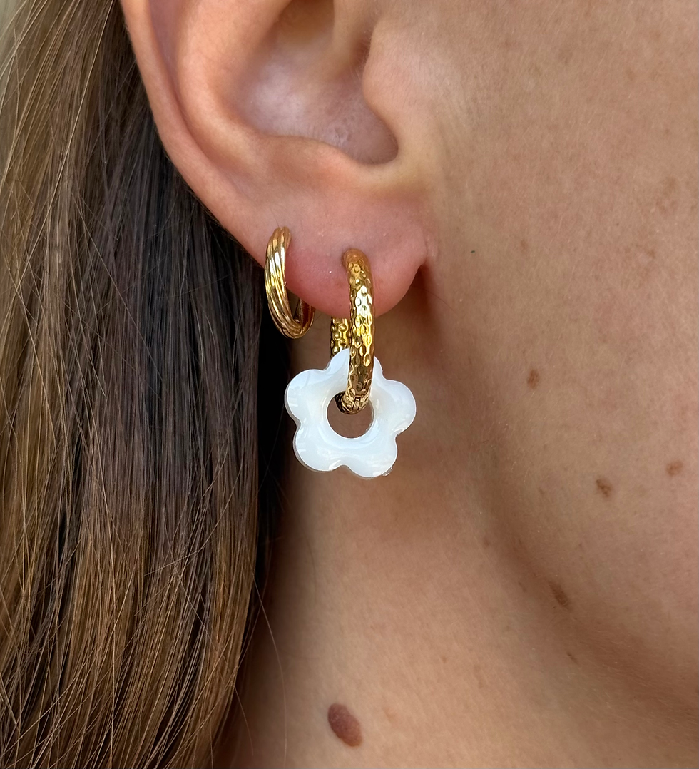 Miniature : Pampilles mini fleurs 5 pétales 