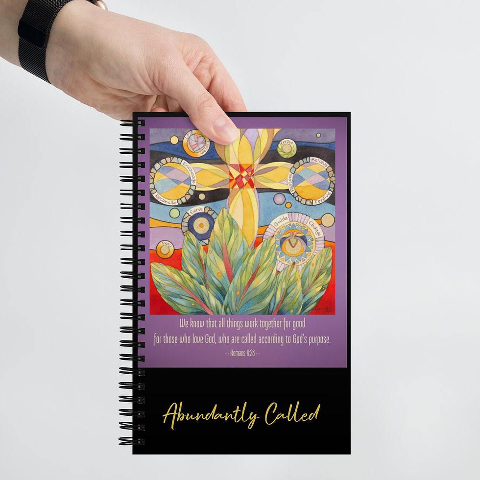 Thumbnail: Spiral Notebook-Abundantly Called