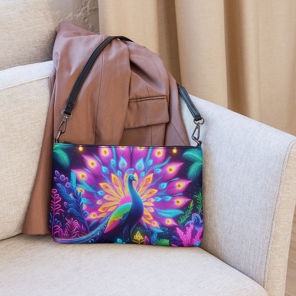 Thumbnail: Crossbody Bag | Neon Peacock