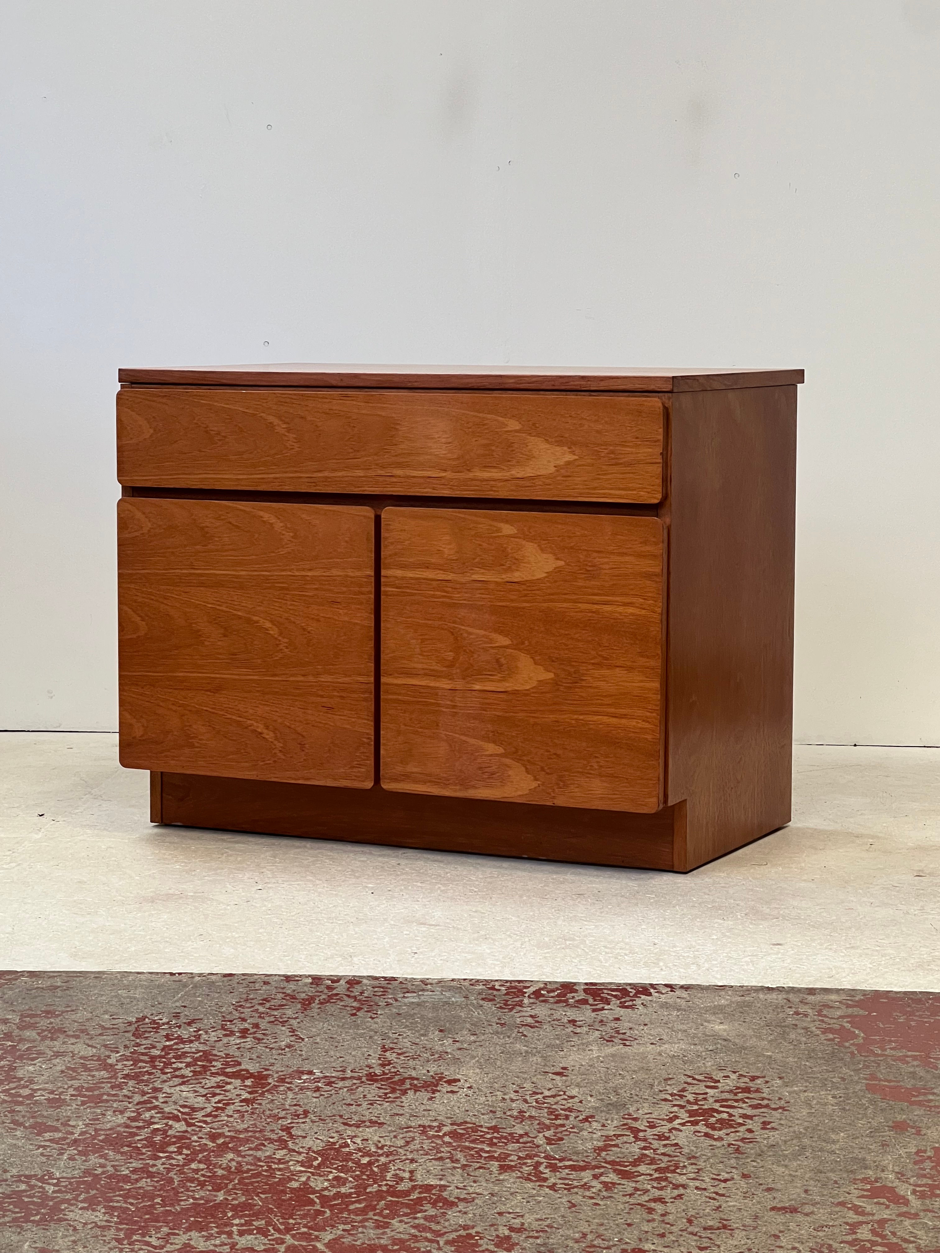 Beaver & Tapley '33' Model Vintage Blond Teak Compact Sideboard