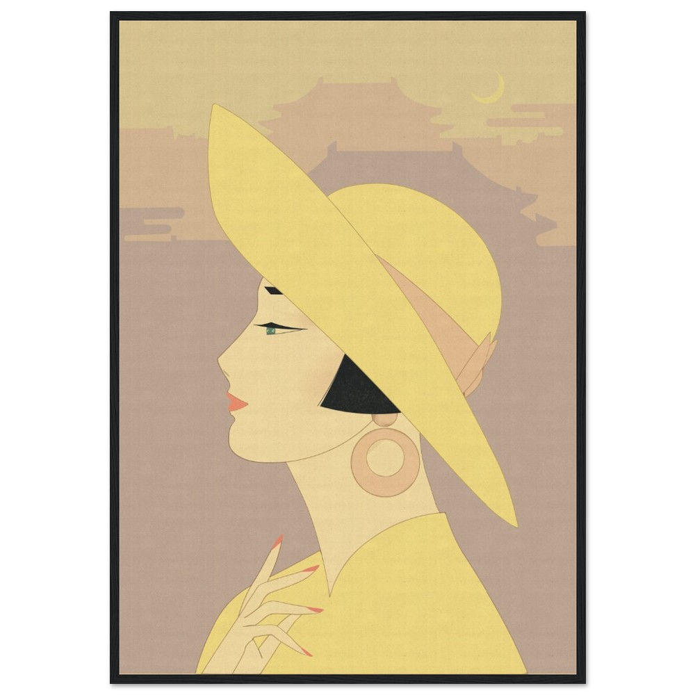 Oriental Lady Poster