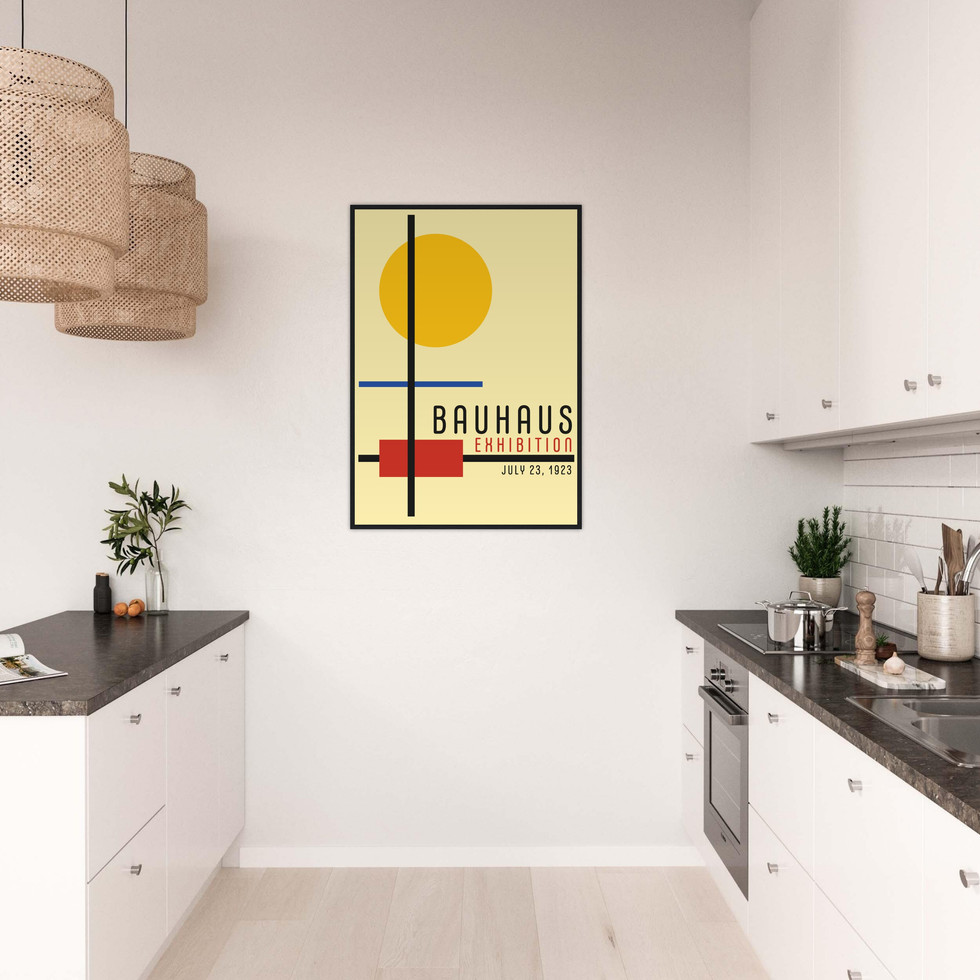Bauhaus Inspired Art Print