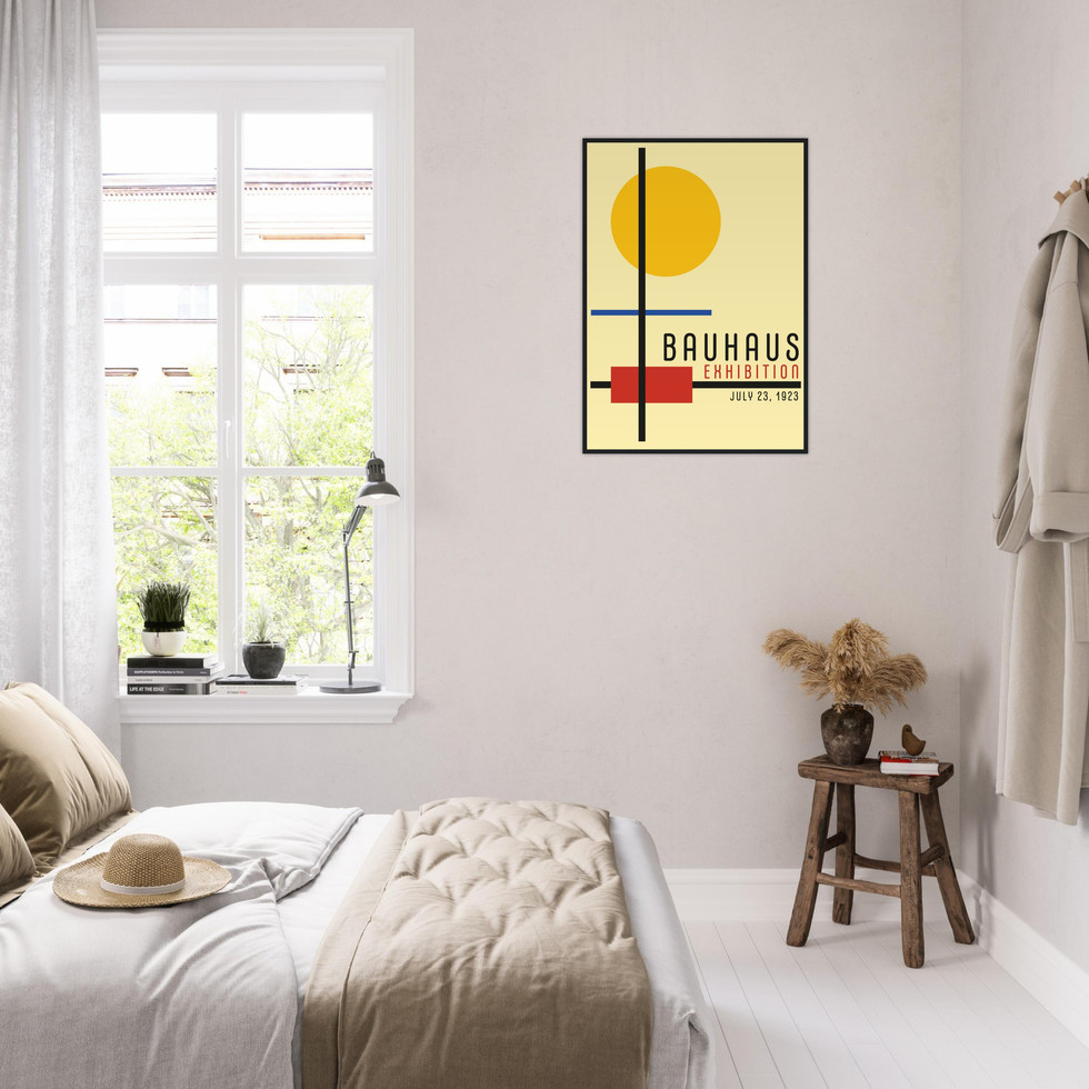 Bauhaus Inspired Art Print