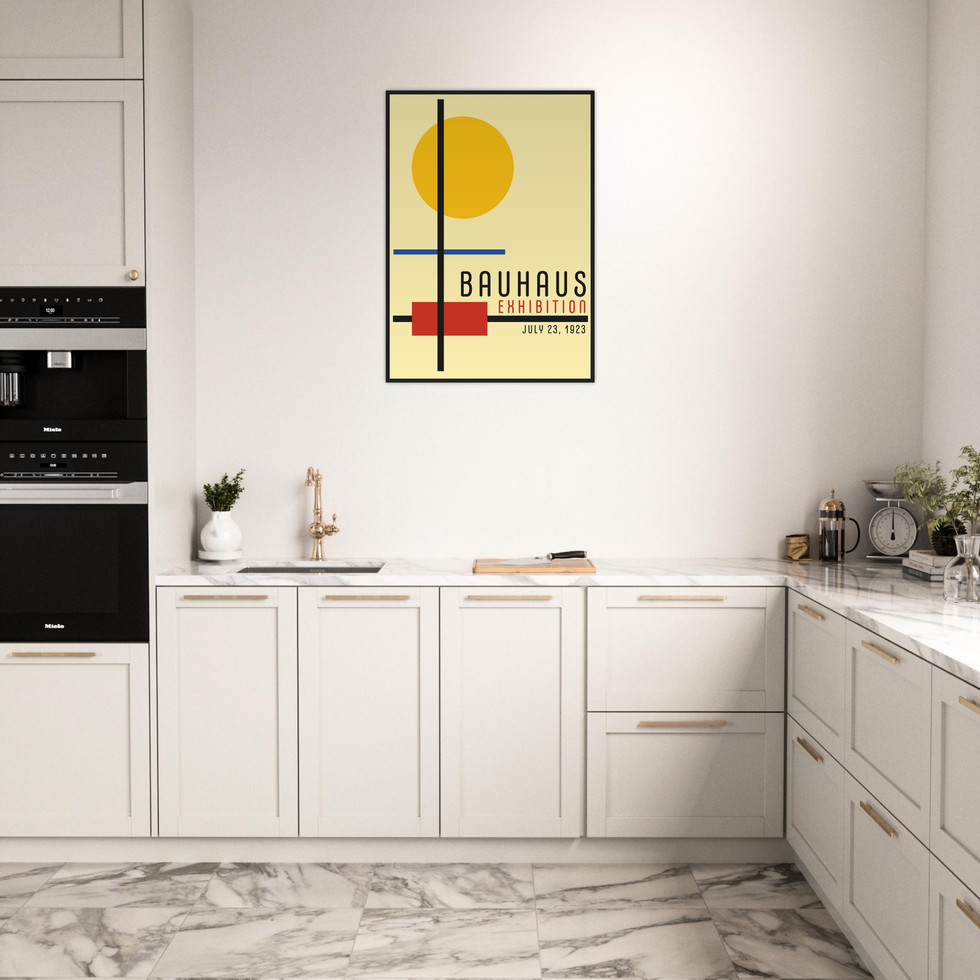 Bauhaus Inspired Art Print