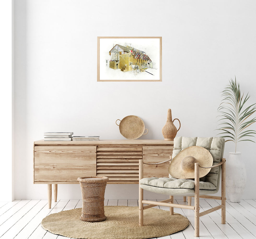 Thumbnail: "Striped" Limited Edition Print