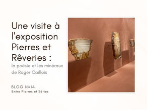 Les minéraux exposés lors de l'exposition « Stones and Rêveries » à L'ÉCOLE ont inspiré les objets d'art en cristal sur mesure de CARMELO Paris.