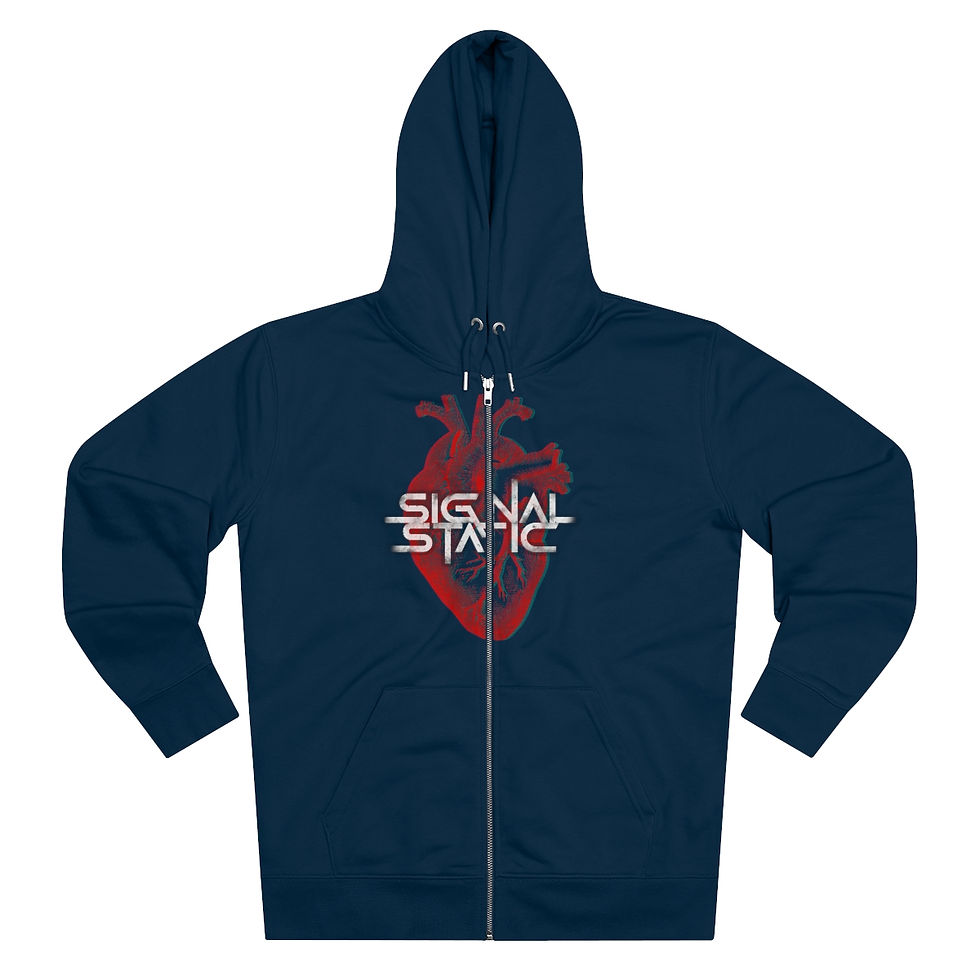 Thumbnail: Anatomical Heart Logo Zip-Up Hoodie
