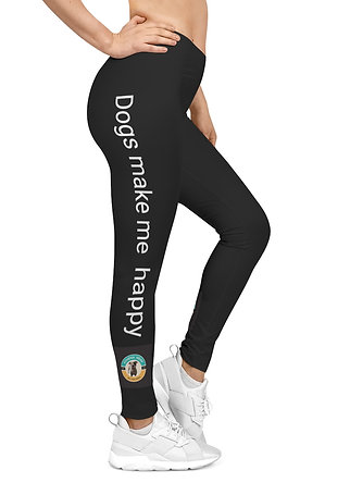 Women's Casual Leggings (AOP), women's yoga pants, pit bull yoga pants