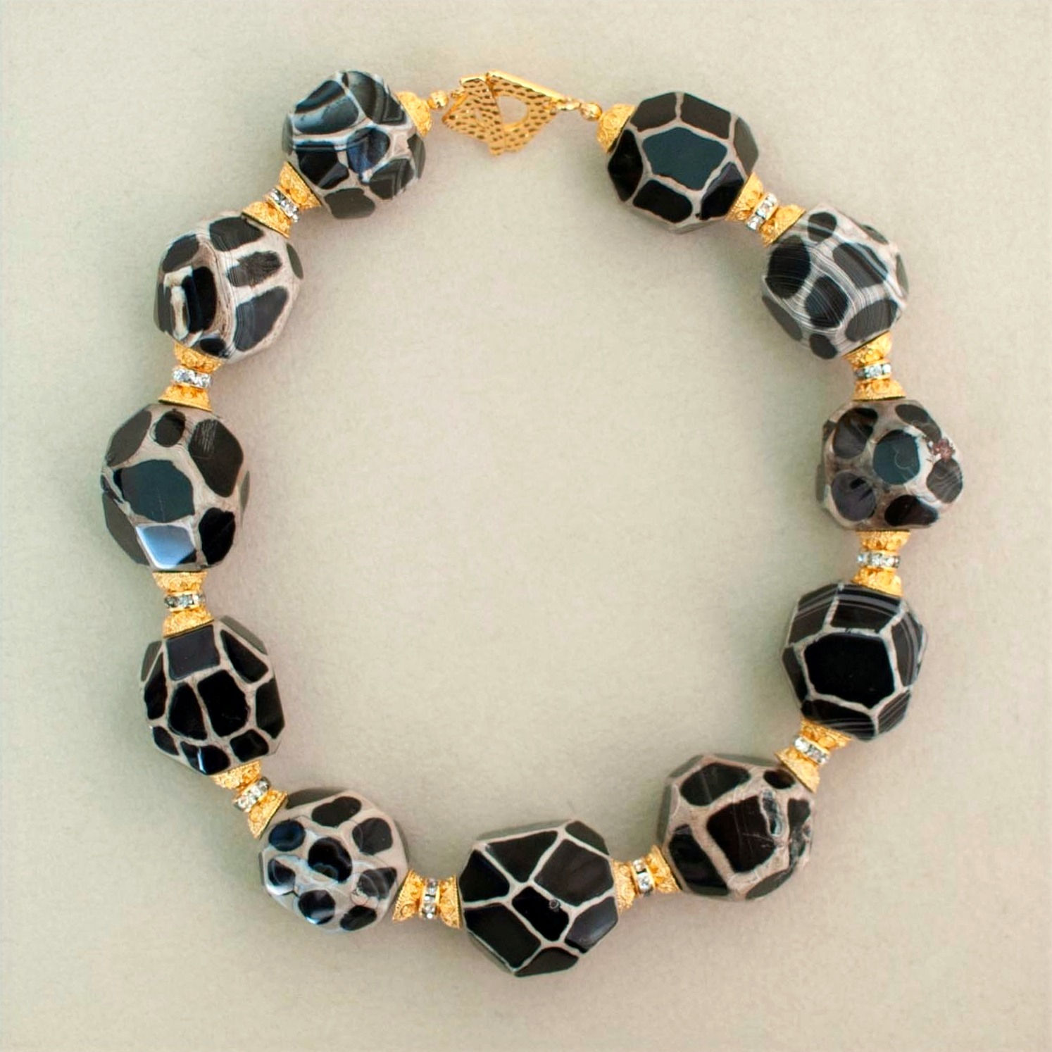 56. Soccer Ball Faceted Geodes