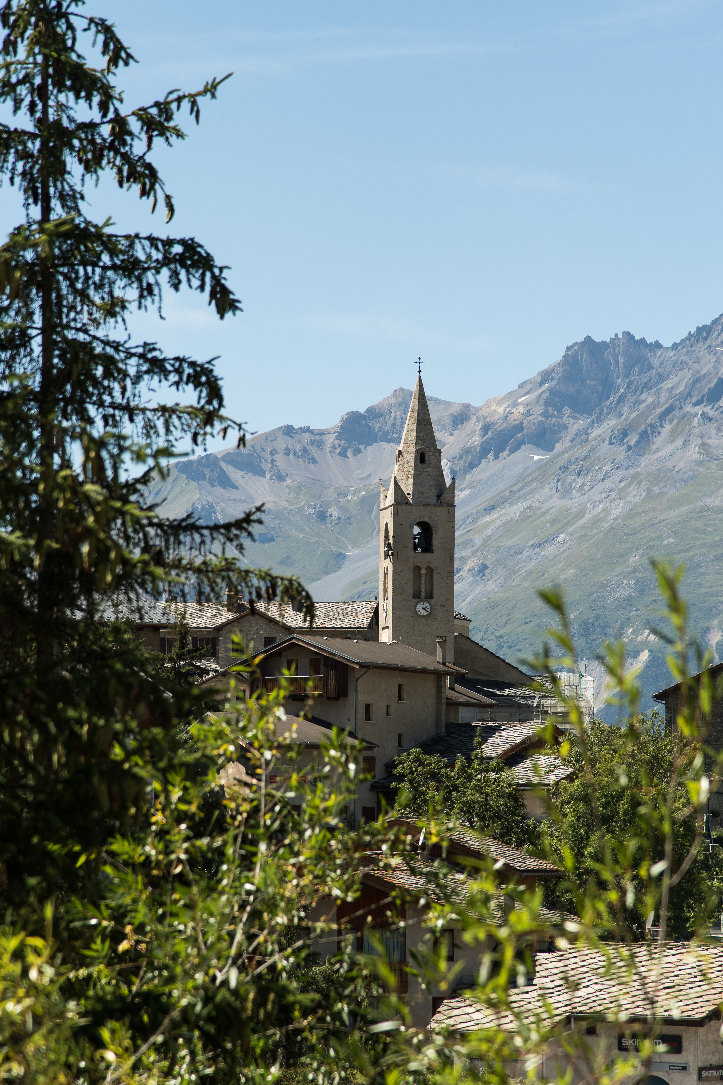 Clocher de Lanslevillard