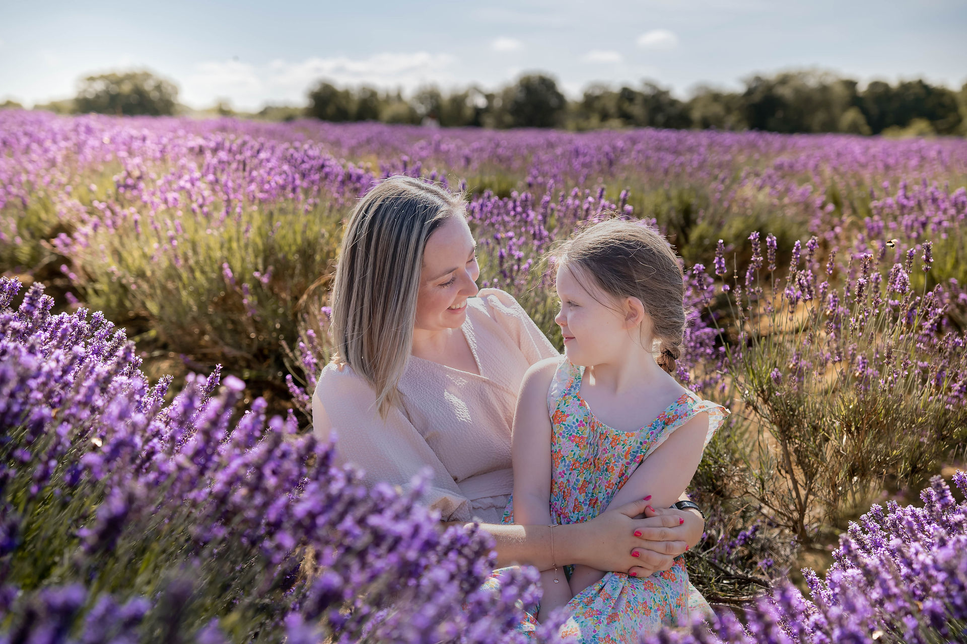 photoshoot at mayfield lavender farm