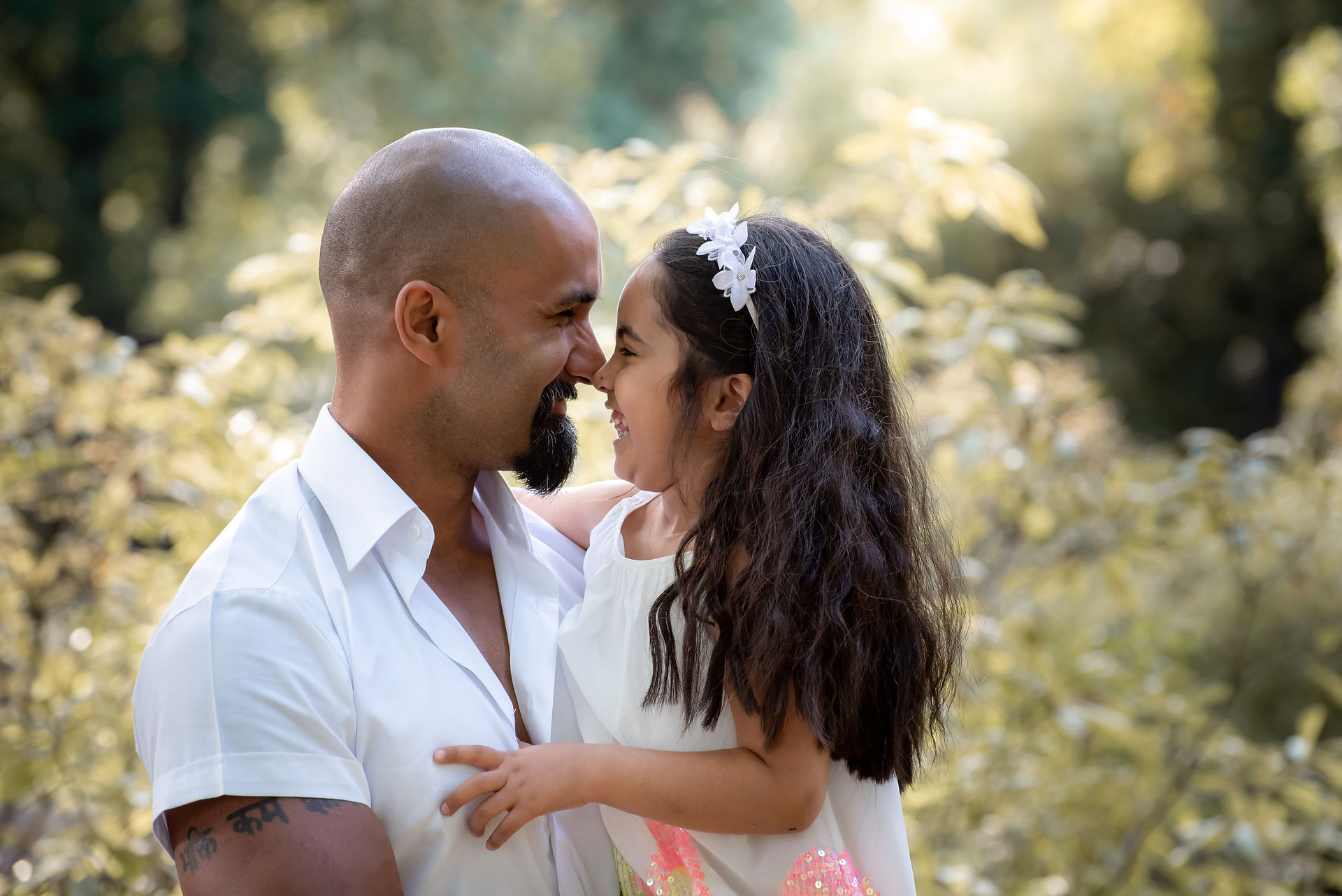 outdoor family photoshoot bushy park