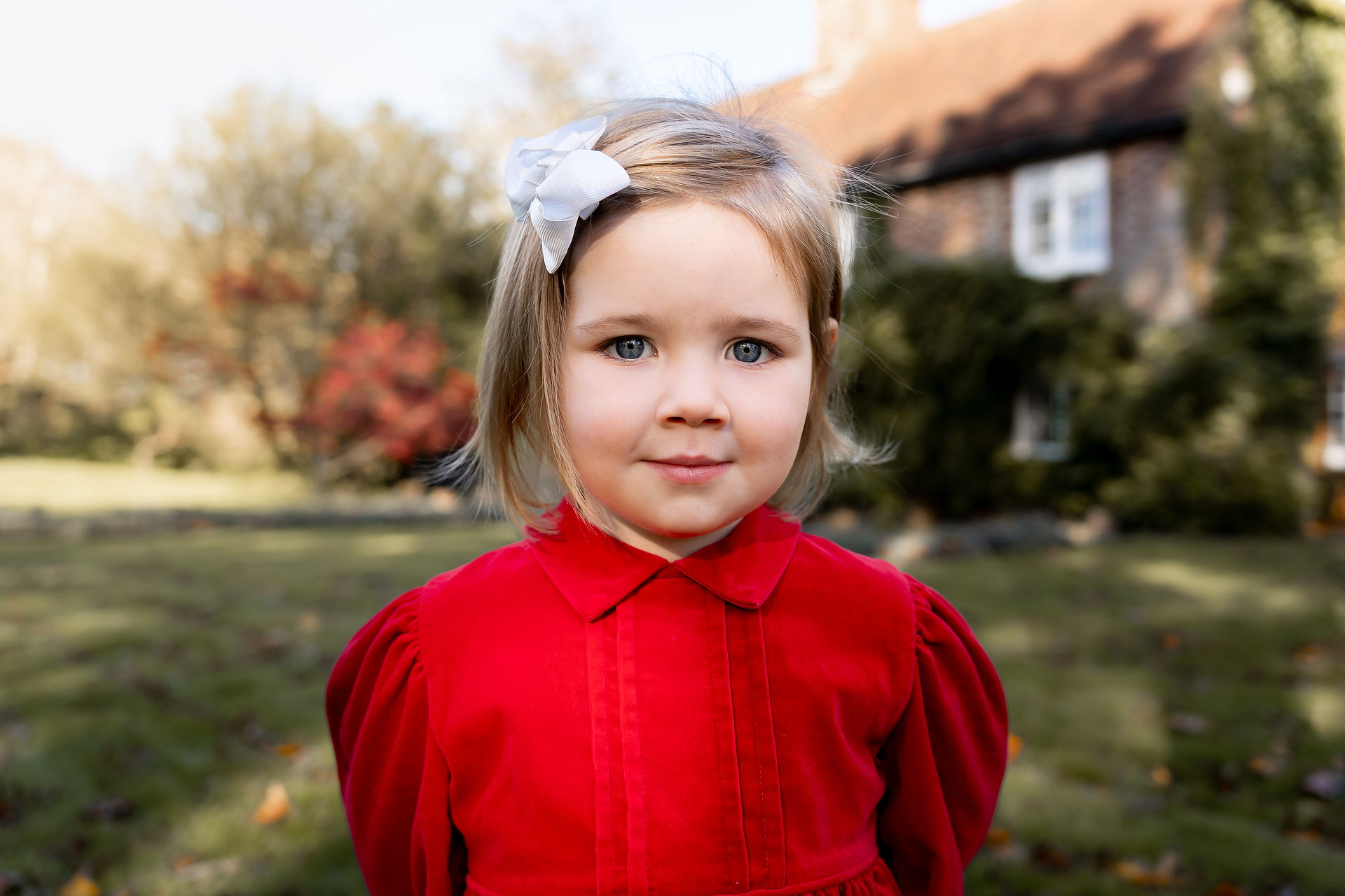 family photo shoot outdoors