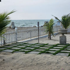 Corner room has an additional side view to the beach