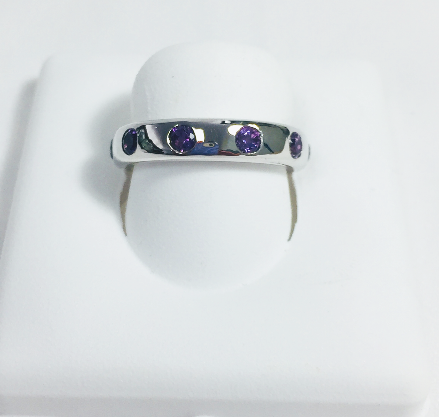 Genuine amethyst ring.