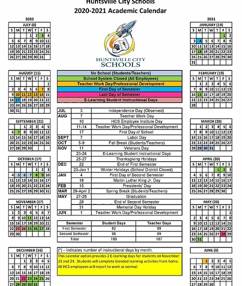 Pta Officer Descriptions hcs calendar 2021