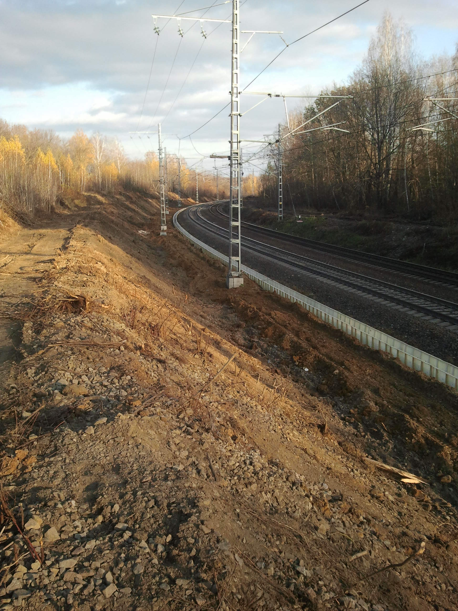 Ремонт трубы и земляного полотна