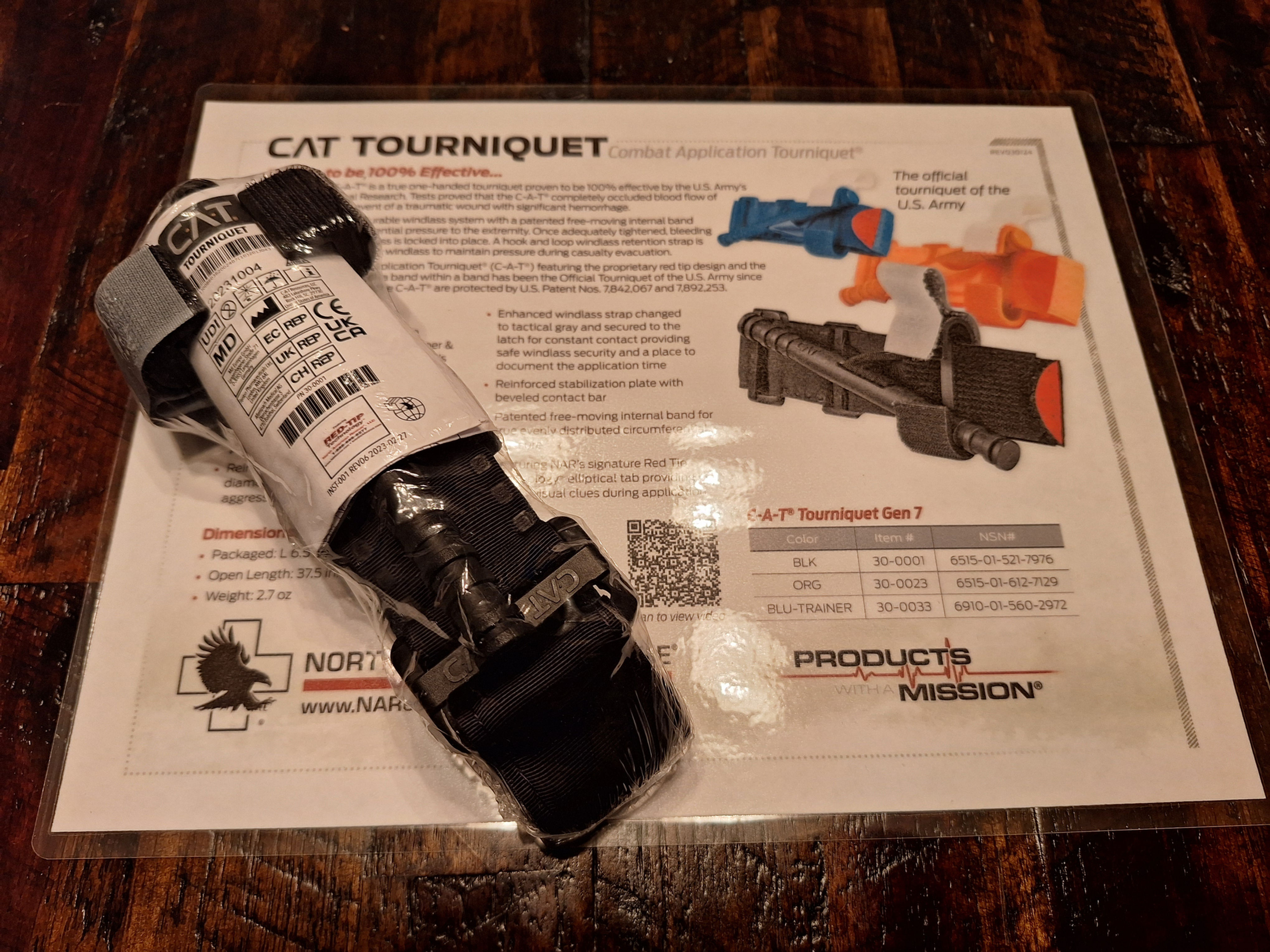 North American Rescue CAT Gen. 7 Torniquet