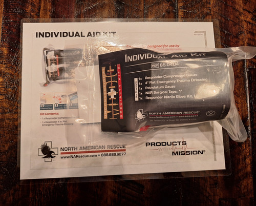 North American Rescue Individual Aid Kit Palmettodissident Co