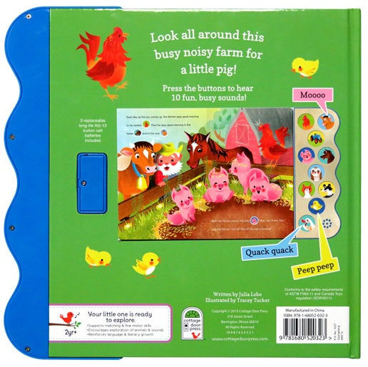 Thumbnail: Busy Noisy Farm Interactive Sound Board Book