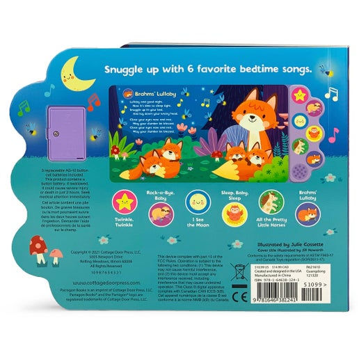 Thumbnail: Baby's First Bedtime Songs Classic Nursery Lullabies Interactive Sound Book
